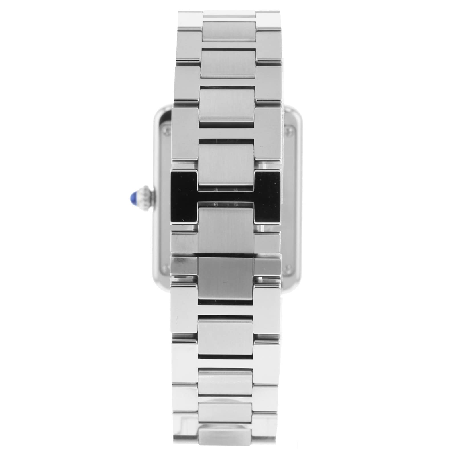 Cartier Tank Solo Watch Small Model, Quartz Movement, Steel