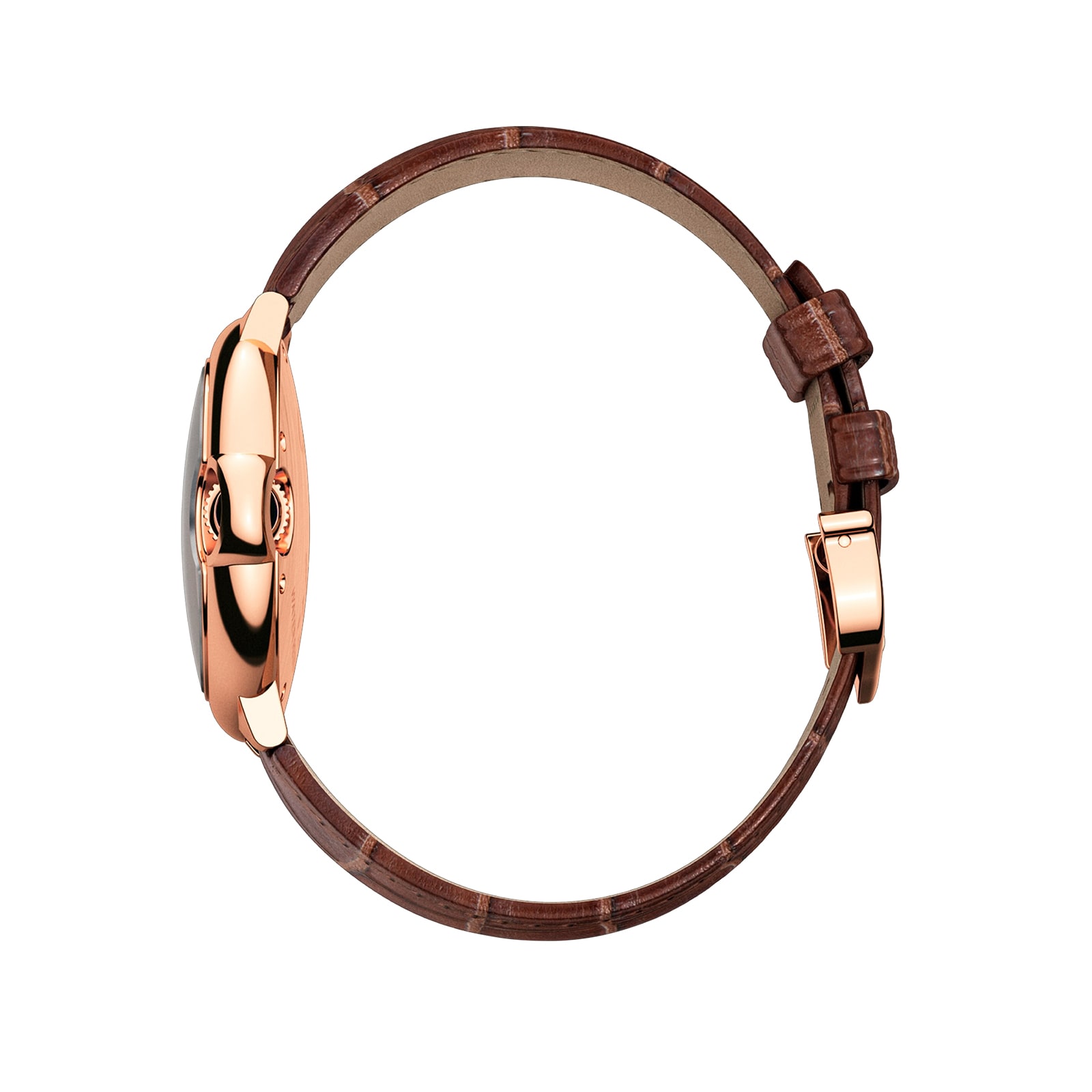 Cartier Ballon Bleu De Cartier Watch 33mm, Automatic Movement, Rose Gold, Leather Cartier Ballon Bleu De Cartier Watch 33mm, Automatic Movement, Rose Gold, Leather