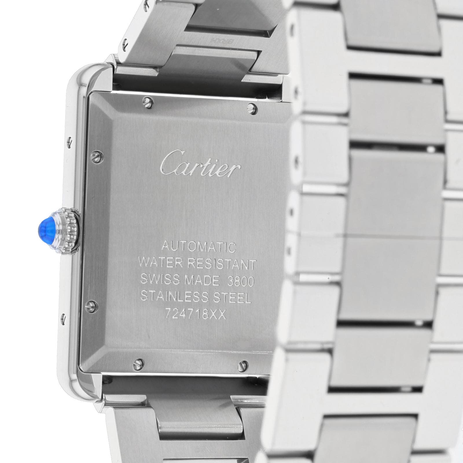 Cartier Tank Solo Watch Extra-Large Model, Automatic Movement, Steel