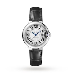 17310715 - Ballon Bleu De Cartier Watch 33mm, Automatic Movement, Steel, Leather