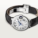 Cartier Ballon Bleu De Cartier Watch 33mm, Automatic Movement, Steel, Leather