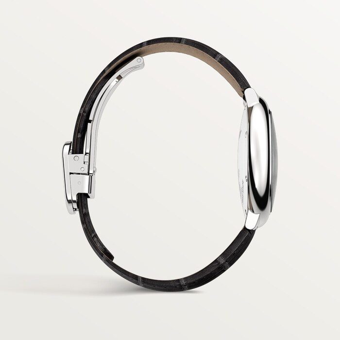 Cartier Ballon Bleu De Cartier Watch 33mm, Automatic Movement, Steel, Leather