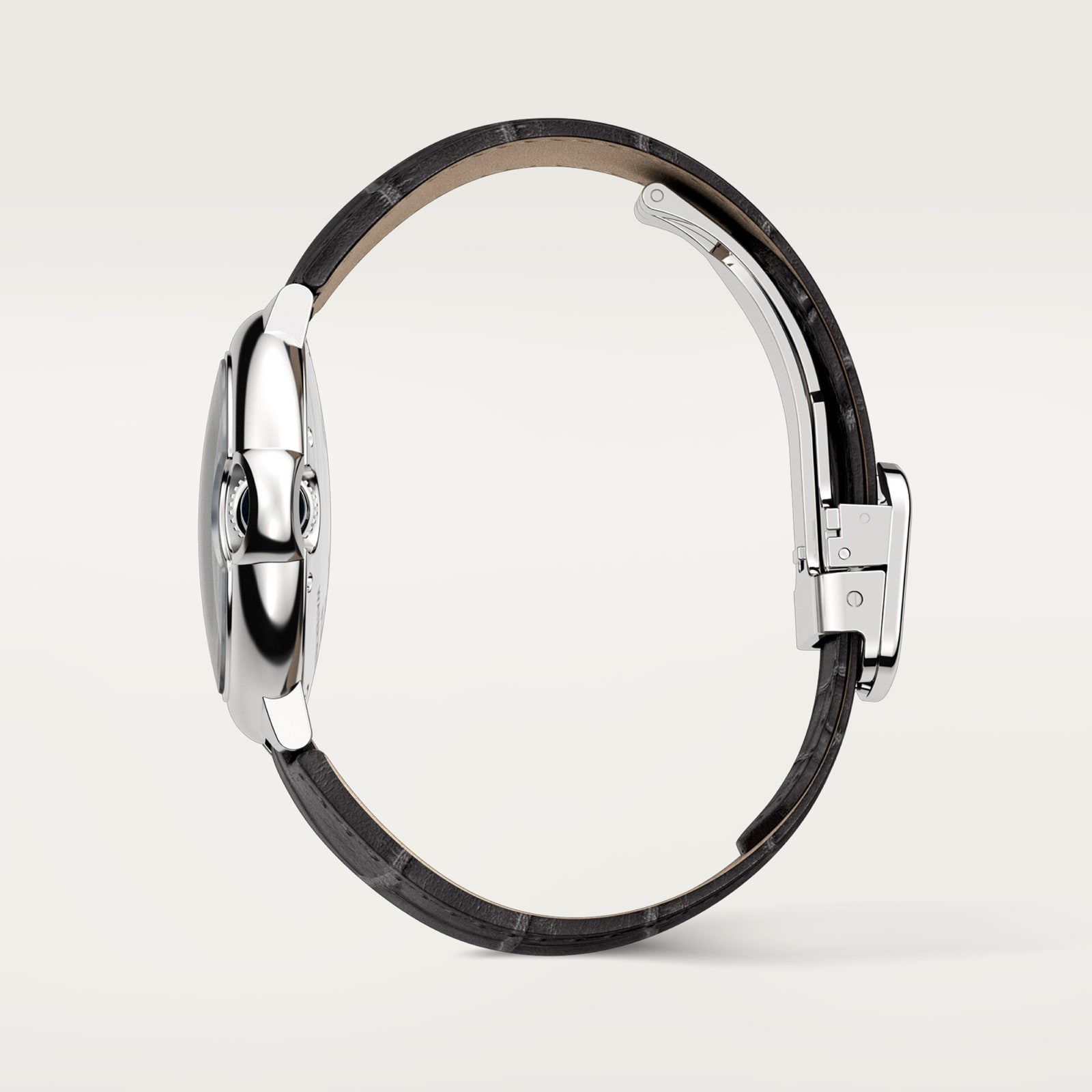 Cartier Ballon Bleu De Cartier Watch 33mm, Automatic Movement, Steel, Leather Cartier Ballon Bleu De Cartier Watch 33mm, Automatic Movement, Steel, Leather
