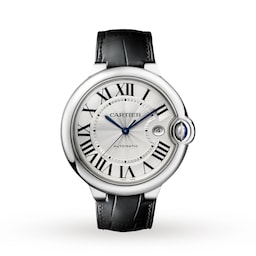 17310779 - Ballon Bleu De Cartier Watch 42mm, Automatic Movement, Steel, Leather