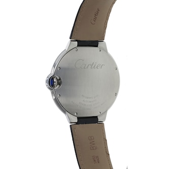 Cartier Ballon Bleu De Cartier Watch 42mm, Automatic Movement, Steel, Leather Cartier Ballon Bleu De Cartier Watch 42mm, Automatic Movement, Steel, Leather
