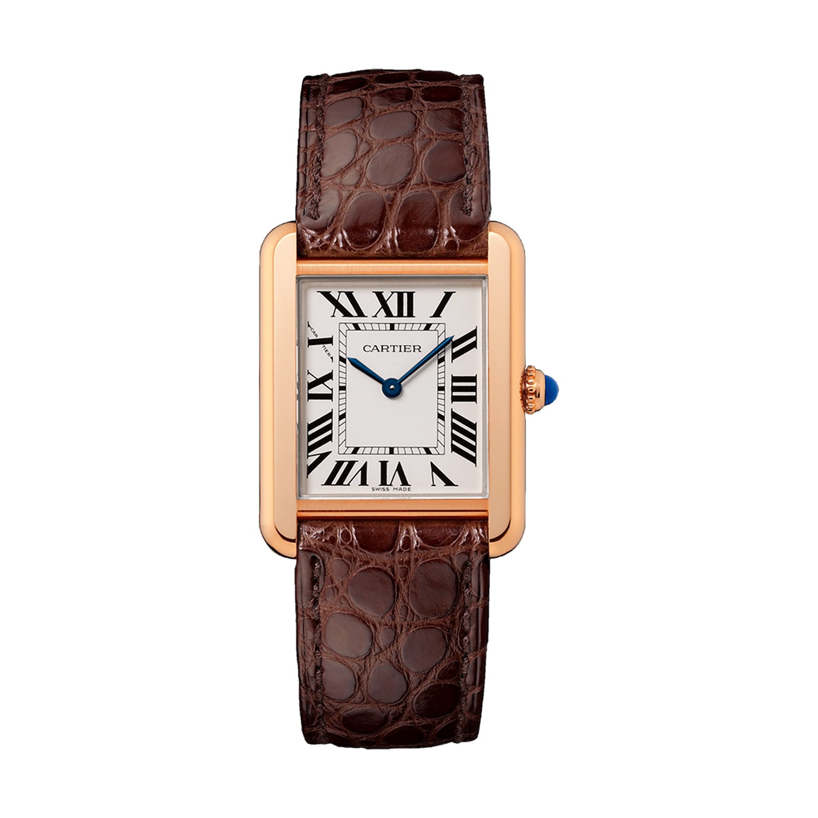 cartier tank solo pink gold review