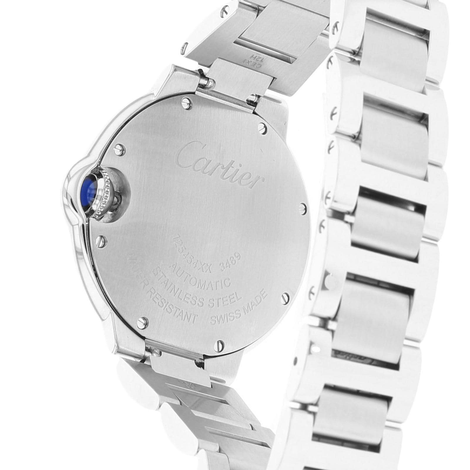 Cartier Ballon Bleu De Cartier Watch 33mm, Automatic Movement, Steel Cartier Ballon Bleu De Cartier Watch 33mm, Automatic Movement, Steel