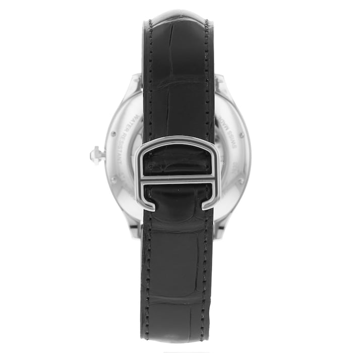 Cartier Drive De Cartier Watch Large Model, Automatic Movement, Steel, Leather