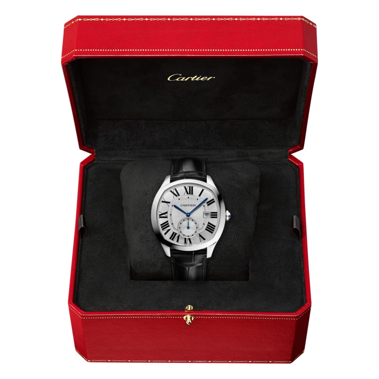 Cartier Drive De Cartier Watch Large Model, Automatic Movement, Steel ...