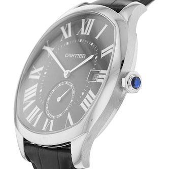 Cartier Drive De Cartier Watch Large Model, Automatic Movement, Steel, Leather Cartier Drive De Cartier Watch Large Model, Automatic Movement, Steel, Leather