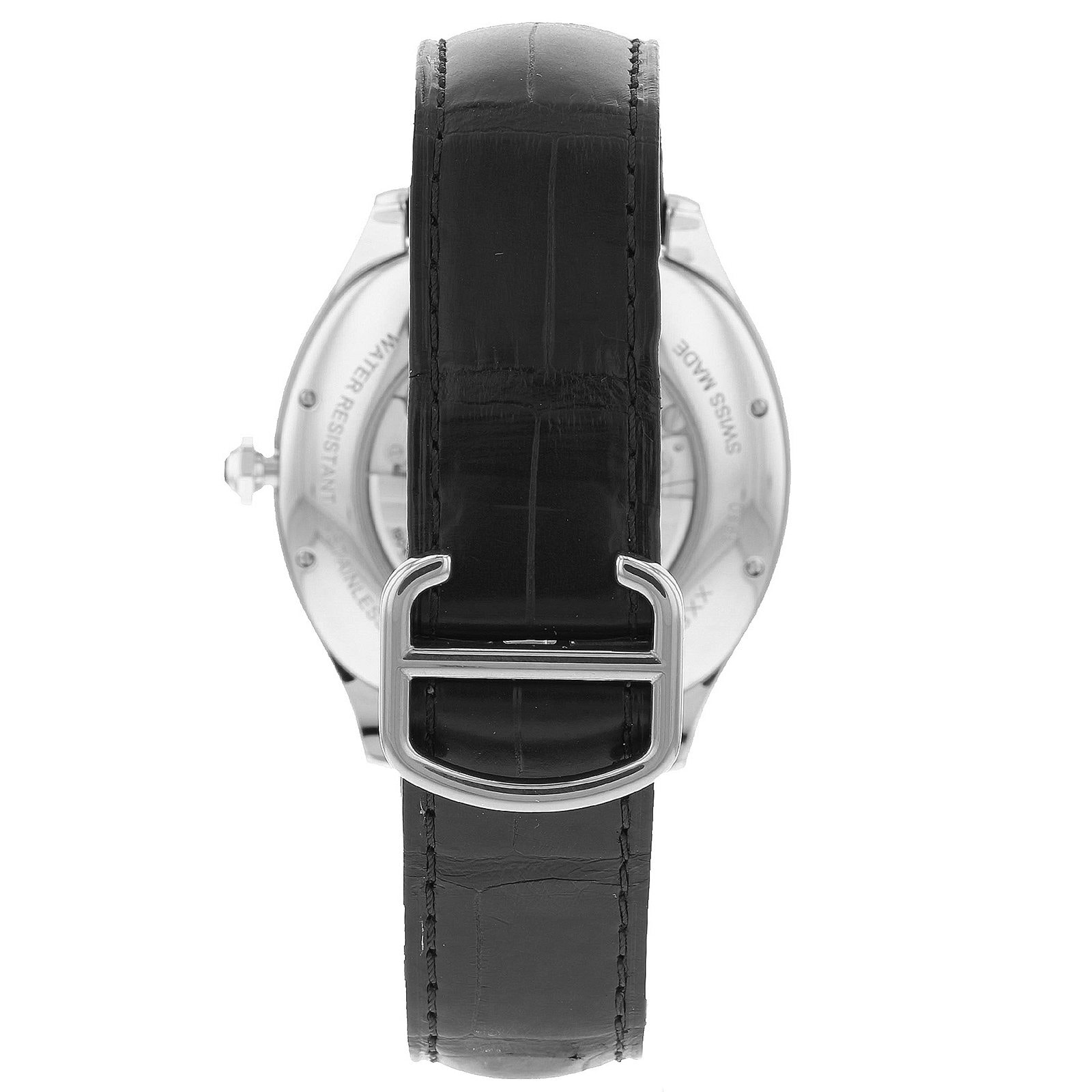 Cartier Drive De Cartier Watch Large Model, Automatic Movement, Steel, Leather