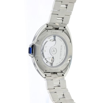 Cartier Clé De Cartier Watch 40mm, Automatic Movement, Steel Cartier Clé De Cartier Watch 40mm, Automatic Movement, Steel