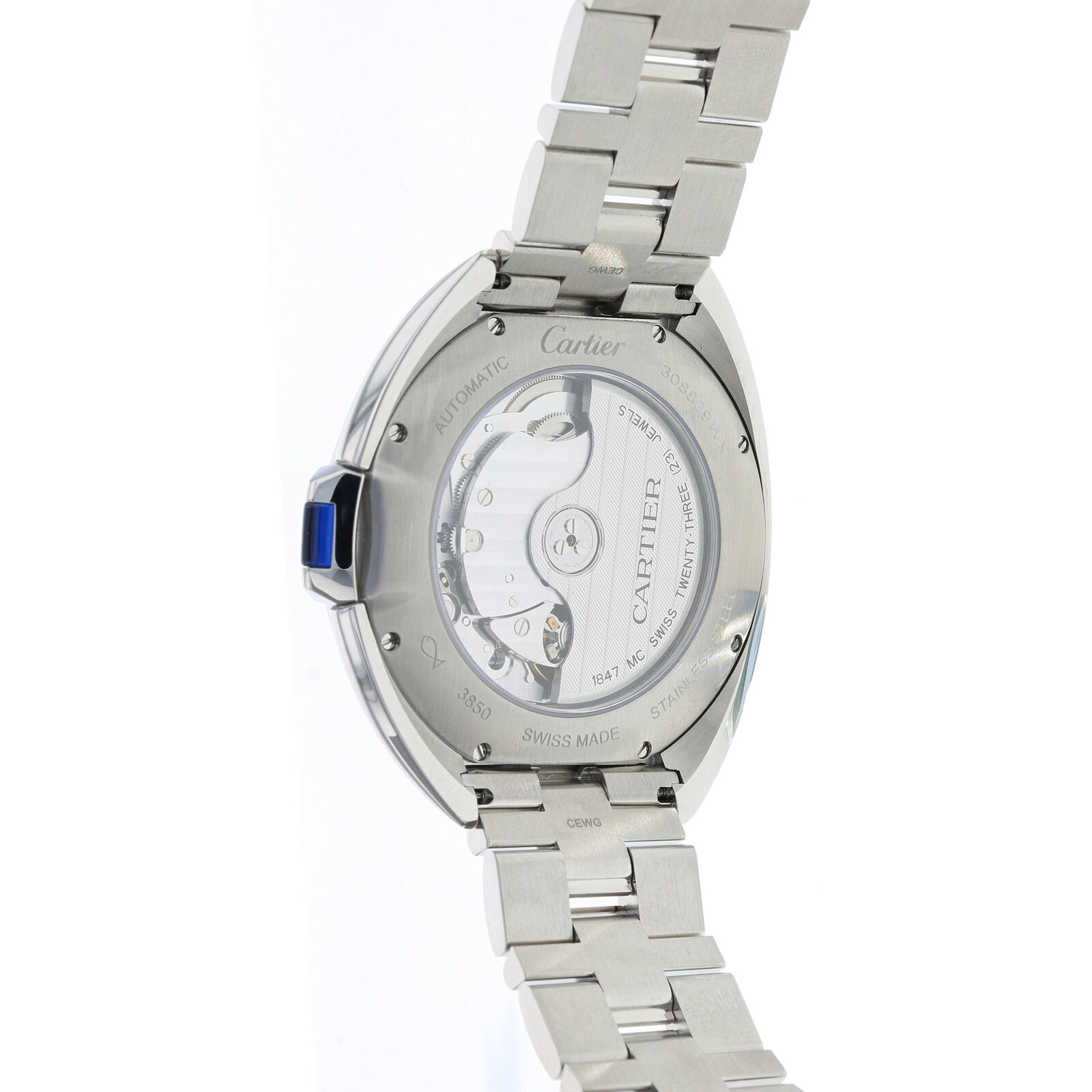 Cartier Clé De Cartier Watch 40mm, Automatic Movement, Steel