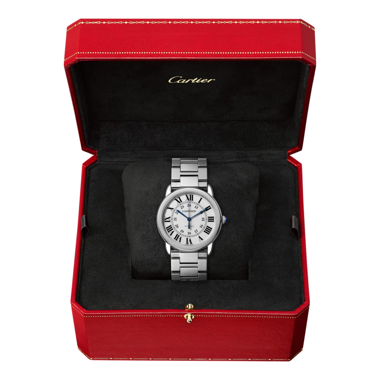 Cartier Ronde Solo De Cartier Watch 36mm, Automatic Movement, Steel
