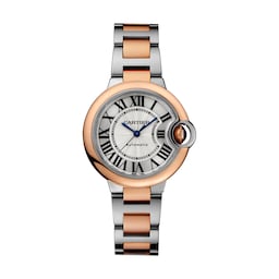 17310899 - Ballon Bleu De Cartier Watch 33mm, Automatic Movement, Rose Gold, Steel