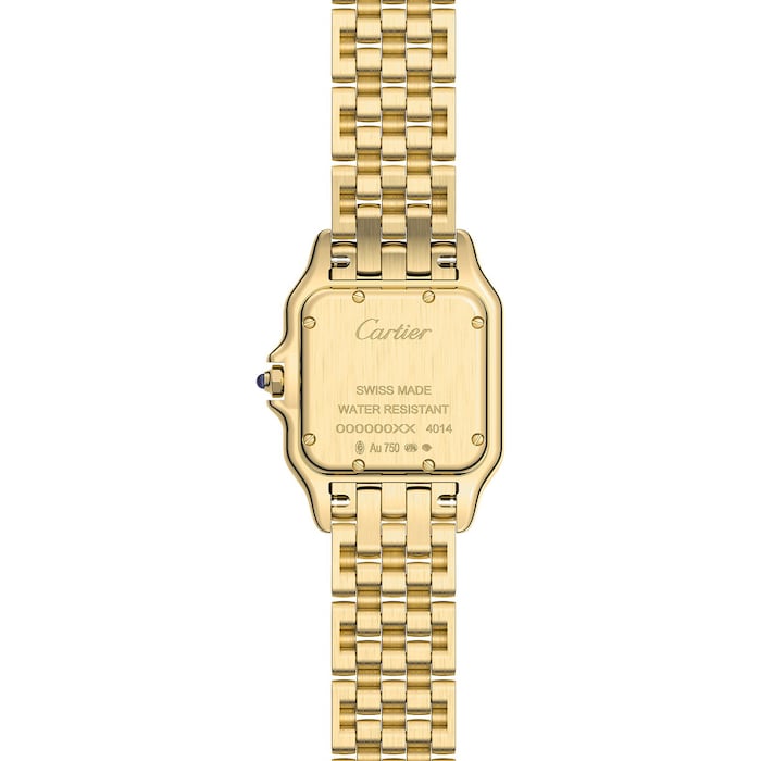 Cartier Panthère De Cartier Watch Medium Model, Quartz Movement, Yellow Gold