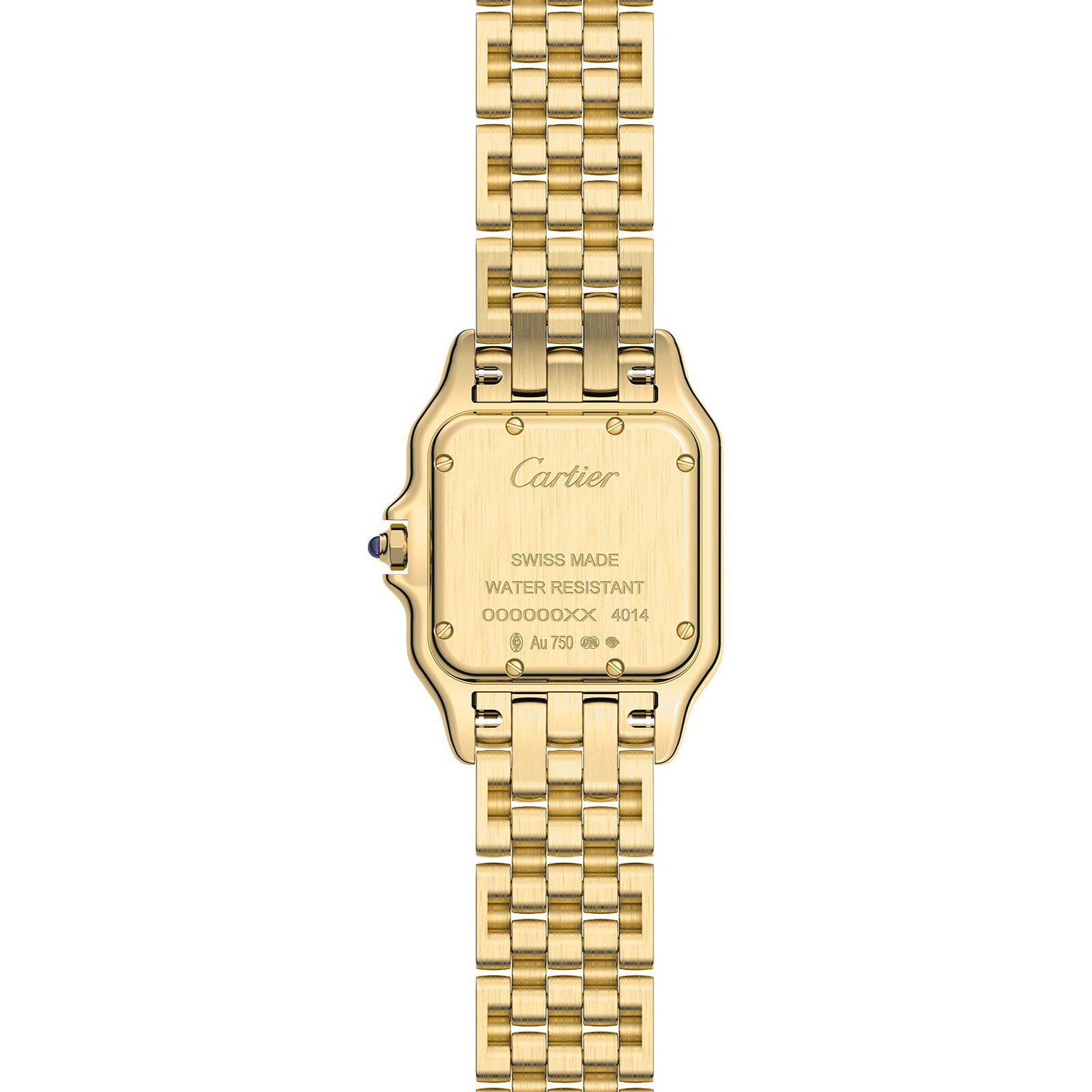 Cartier Panthère De Cartier Watch Medium Model, Quartz Movement, Yellow Gold