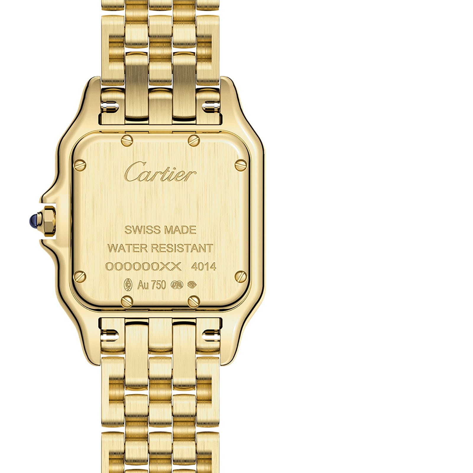 Panthère de cartier watch medium model yellow gold and steel hotsell