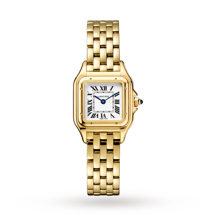 Cartier Panthère De Cartier Watch Small Model, Quartz Movement, Yellow Gold