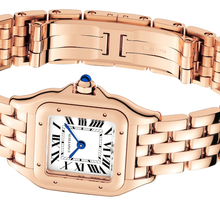 Cartier Panthère De Cartier Watch, Small Model, Quartz Movement, Case In Rose Gold