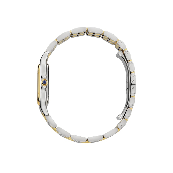 Cartier Panthère De Cartier Watch Medium Model, Quartz Movement, Yellow Gold, Steel