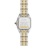 Cartier Panthère De Cartier Watch Small Model, Quartz Movement, Yellow Gold, Steel