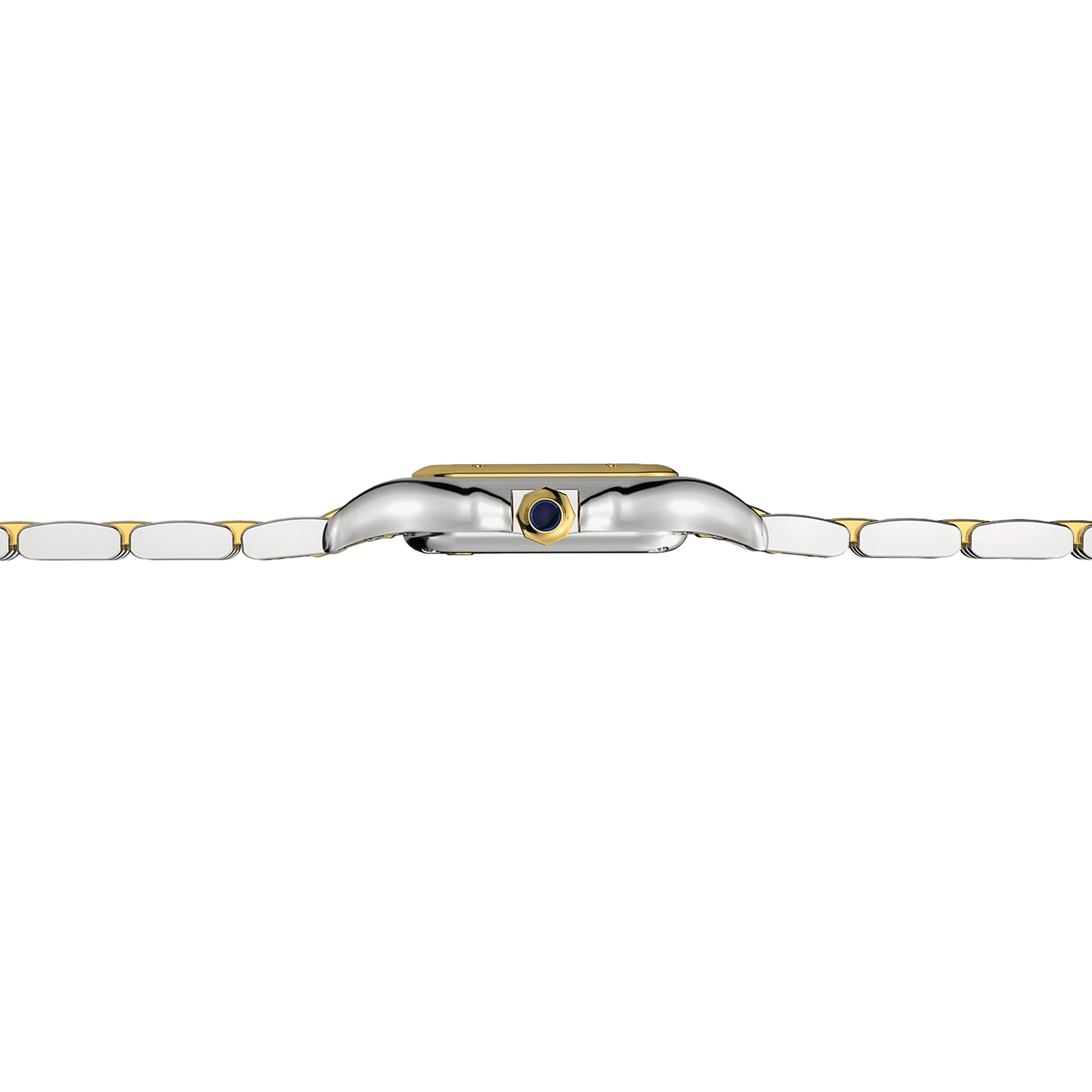 Cartier Panthère De Cartier Watch Small Model, Quartz Movement, Yellow Gold, Steel