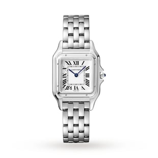 Cartier Panthère De Cartier Watch Medium Model, Quartz Movement, Steel