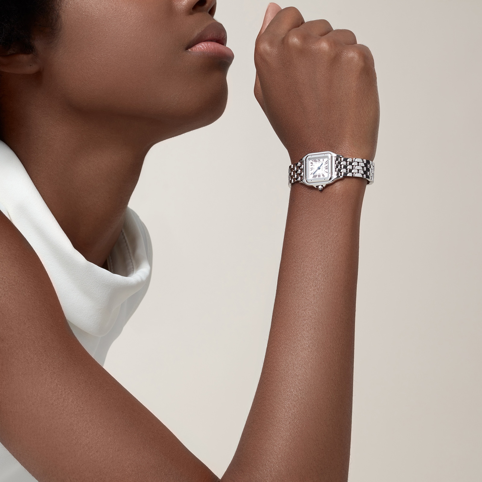 Cartier Panthère De Cartier Watch, Small Model, Quartz Movement, Steel