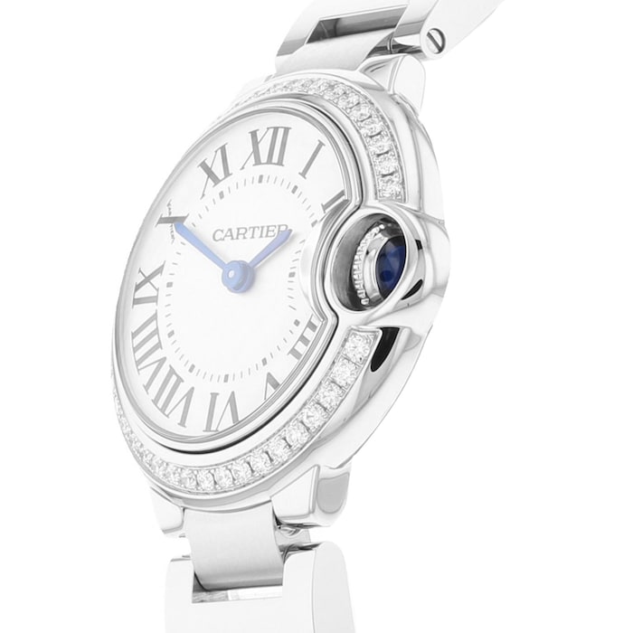 Ballon Bleu de Cartier Watch with Diamond Case, 28mm