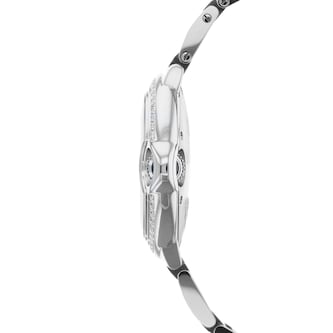 Cartier Ballon Bleu De Cartier Watch 33mm, Automatic Movement, Steel, Diamonds