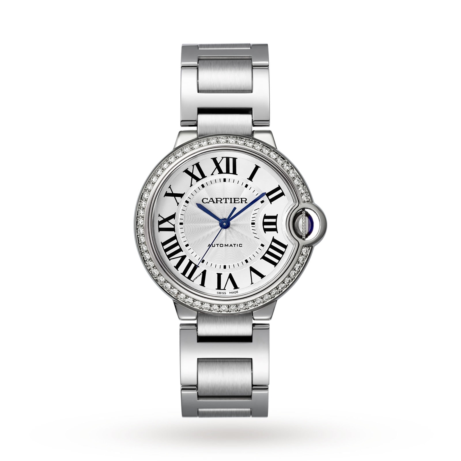 Cartier Ballon Bleu De Cartier Watch 36mm, Automatic Movement, Steel ...