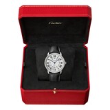 Cartier Ronde Solo De Cartier Watch 42mm, Automatic Movement, Steel, Leather