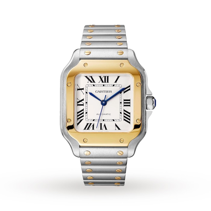 Santos de Cartier Medium Model Automatic 35 mm Rose Gold, Cartier