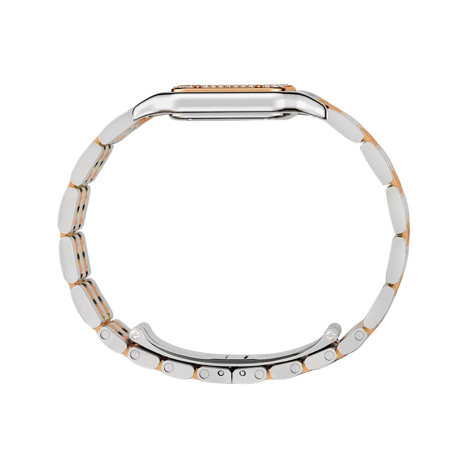 Cartier Panthère De Cartier Watch Medium Model, Quartz Movement, Rose Gold, Steel, Diamonds Cartier Panthère De Cartier Watch Medium Model, Quartz Movement, Rose Gold, Steel, Diamonds