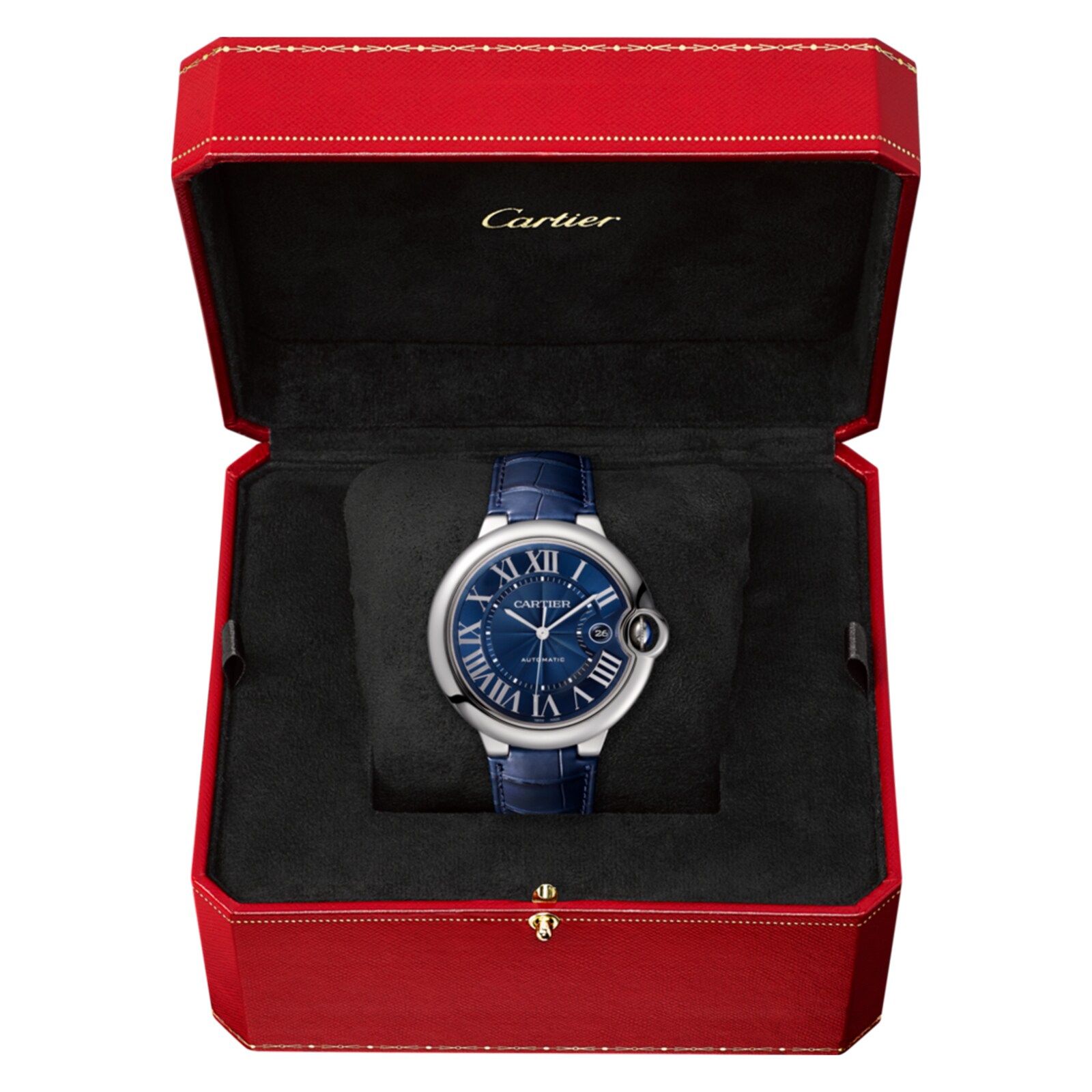 Cartier Ballon Bleu de Cartier watch 42 mm, steel WSBB0025 | Watches Of