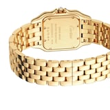 Cartier Panthère De Cartier Watch Medium Model, Quartz Movement, Yellow Gold, Diamonds