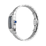 Cartier Santos De Cartier Watch, Large Model, Automatic Movement, Steel, Interchangeable Metal And Leather Bracelets