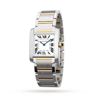 Cartier Tank Française Watch Medium Model, Quartz Movement, Steel Cartier Tank Française Watch Medium Model, Quartz Movement, Steel