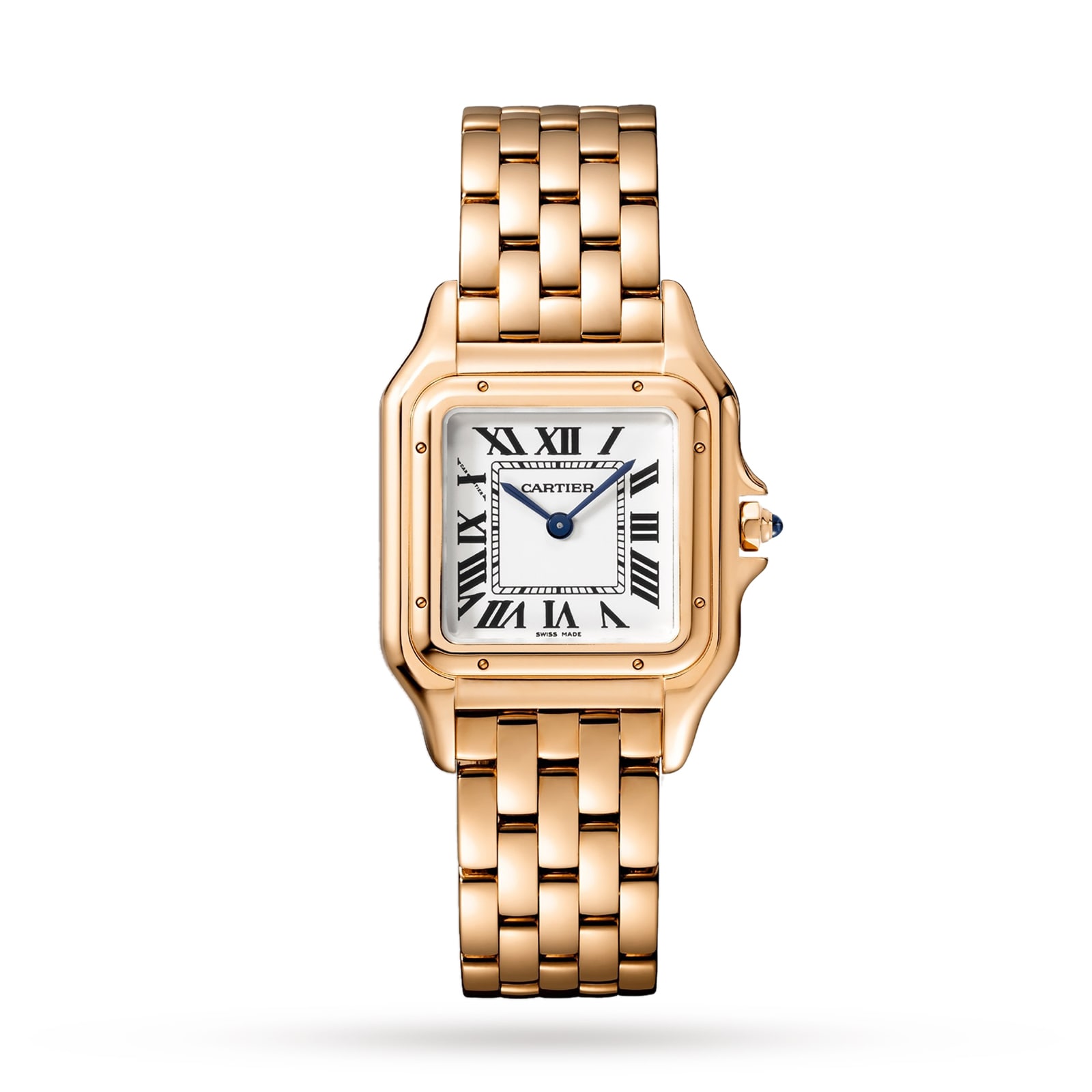 Panth re De Cartier Watch Medium Model Quartz Movement Rose Gold