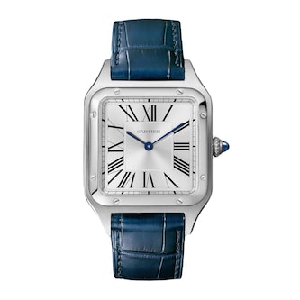 Cartier Santos-Dumont Watch Large Model, Quartz Movement, Steel, Leather Cartier Santos-Dumont Watch Large Model, Quartz Movement, Steel, Leather