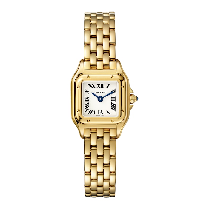 Cartier Panthère De Cartier Watch, Mini Model, Quartz Movement Yellow Gold