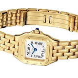 Cartier Panthère De Cartier Watch, Mini Model, Quartz Movement Yellow Gold