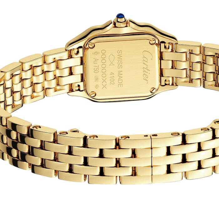 Cartier Panthère De Cartier Watch, Mini Model, Quartz Movement Yellow Gold