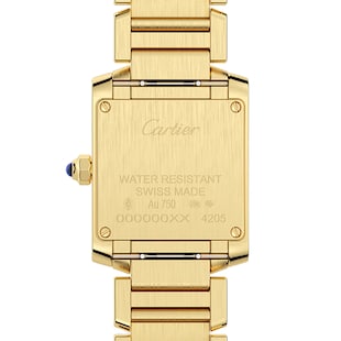 Cartier Tank Francaise 18kt Yellow Gold and Steel Ladies Watch W51007Q4  7612456002205 - Watches, Tank - Jomashop
