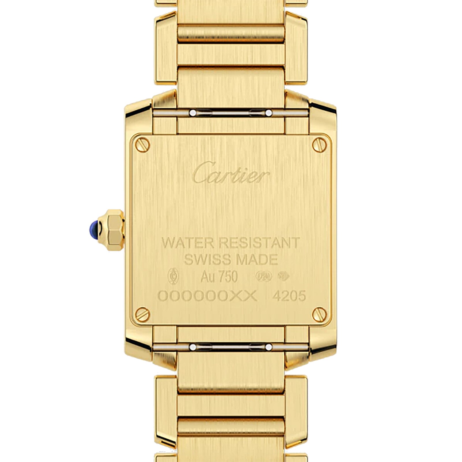 Cartier Tank Française Watch Small Model Quartz Movement Yellow Gold Wgta0031 Goldsmiths 2176