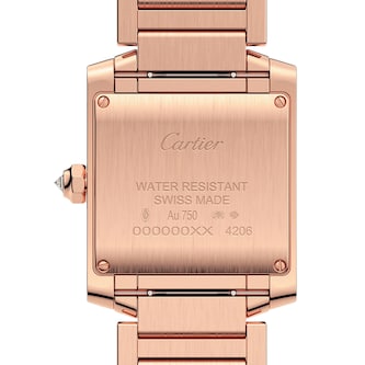 Cartier Tank Française Watch Medium Model, Quartz Movement, Rose Gold, Diamonds Cartier Tank Française Watch Medium Model, Quartz Movement, Rose Gold, Diamonds