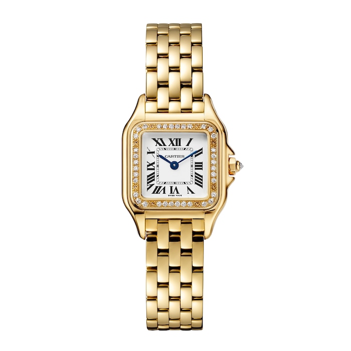 Cartier Panthère De Cartier Watch, Small Model, Quartz Movement, Case In Yellow Gold