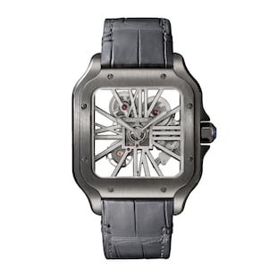 Cartier Santos De Cartier Skeleton Watch