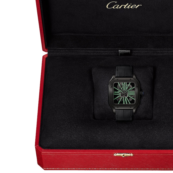 Cartier Santos De Cartier Skeleton Watch